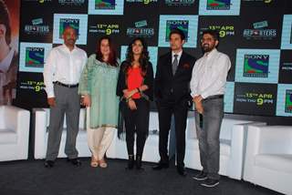 Team of Reportes at the Launch of Sony TV 'Reporters'