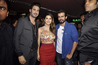 Sunny Leone and Jay Bhanushali at Promotions of Ek Paheli Leela