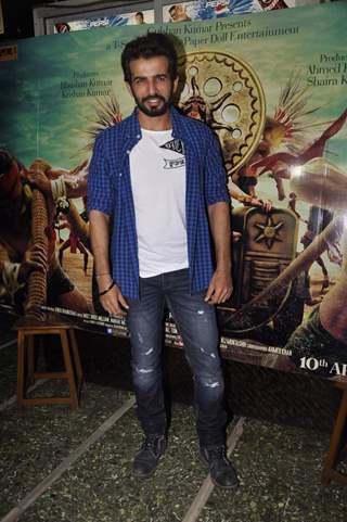 Jay Bhanushali at a Promotion event of Ek Paheli Leela