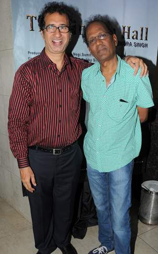 Virendra Saxena and Kurush Deboo at the Launch of the Movie The Cinema Hall