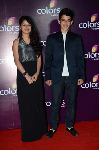 Darsheel Safary and Avneet Kaur at Color's Party