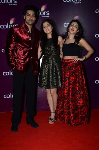 Kinshuk Mahajan and Neha Bagga at Color's Party