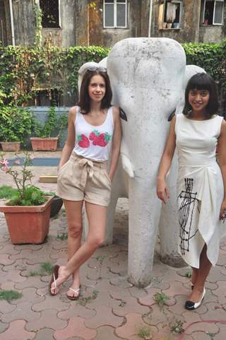 Kalki Koechlin and Sayani Gupta at the Promotions Of Margarita With a Straw