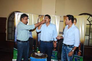 Anup Soni with Crime Patrol Team at  Success Bash