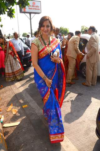 Gayatri Joshi Snapped at a Wedding