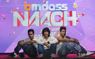 Macedon Dmello, Shantanu Maheshwari and Nimit Kotian at Launch Bindass Naach by Disney ABCD