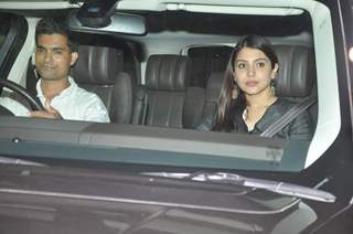 Anushka Sharma at Ranbir's Bash for Bombay Velvet