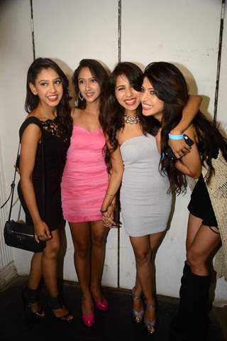 Niti Taylor, Krissann Barreto, Veebha Anand and Charlie Chauhan at Kaisi Yeh Yaariyan Celebration`