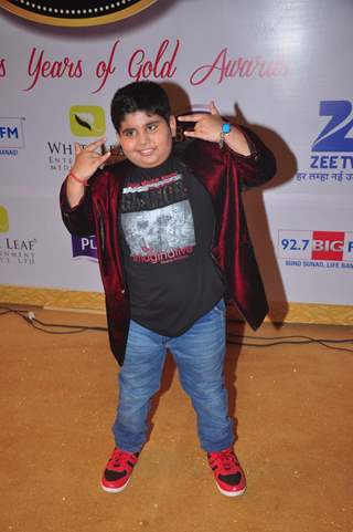 Akshat Singh at Gold Awards