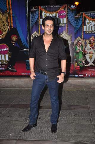 Zayed Khan at Tanu Weds Manu Returns Success Bash!