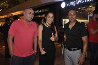 Lekha Washington and Rahul Bose at Art Installation Launch