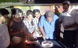 Cake Cutting at Farewell to Team 'Mooh Boli Shaadi'