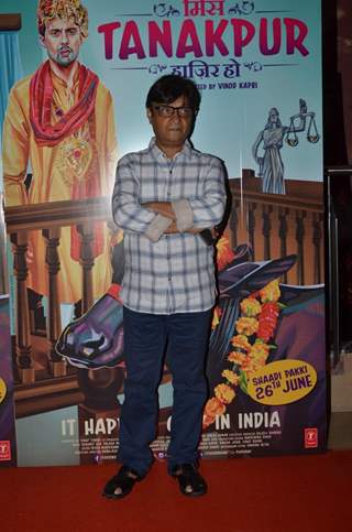 Brijendra Kala at Premiere of Miss Tanakpur Haazir Ho