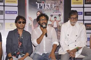 Shoojit Sircar interacts with the audience at the DVD Launch of Piku
