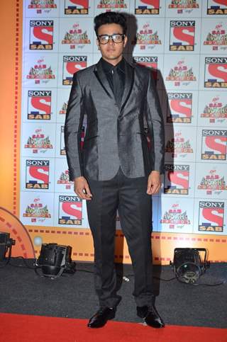 Aniruddh Dave at SAB Ke Anokhe Awards