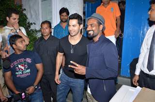 Varun Dhawan and Remo Dsouza at Success Bash of ABCD 2