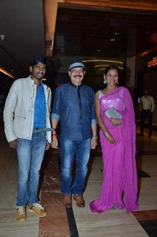 Govind Namdeo at Premiere of Marathi Movie 'Manatlya Unhat'