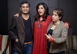 Cast of Masaan for Screening