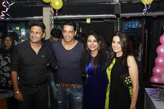 Ankush, Anup Soni, Pratyusha Banerjee and Smita Bansal at Birthday Bash