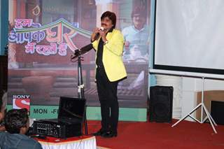 Ahsaan Qureshi at Launch of Hum Aapke Ghar Mein Rehte Hain