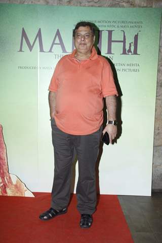 David Dhawan at Screening of Manjhi - The Mountain Man