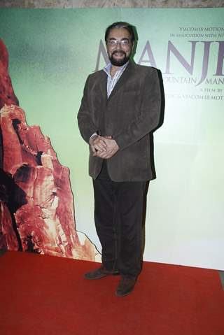 Kabir Bedi at Screening of Manjhi - The Mountain Man