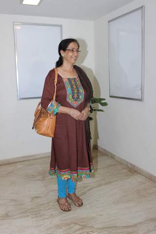 Neena Kulkarni at Screening of Marathi Movie 'Highway'