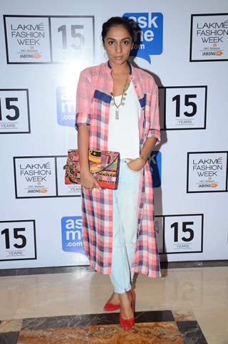 Shveta Salve at Lakme Fashion Week