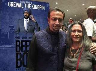 Gulshan Grover and Deepa Mehta Releases Beeba Boys Poster at Toronto International Film Festival