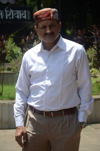 Mir Ranjan Negi at Aadesh Shrivastava's Funeral