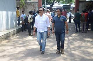 Govind Namdeo at Aadesh Shrivastava's Funeral