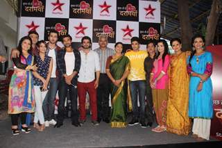 Cast of 'Kuch Toh Hai Tere Mere Darmiyaan' at Launch by Star Plus