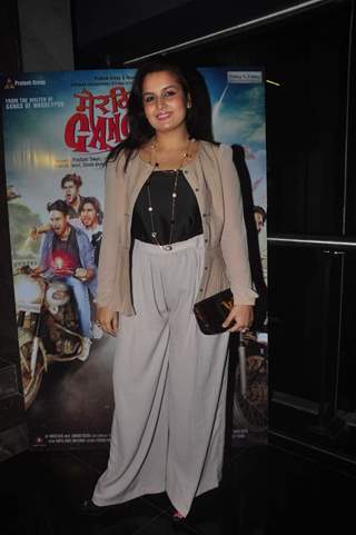 Priyanka Bassi at the Premiere of Meeruthiya Gangsters