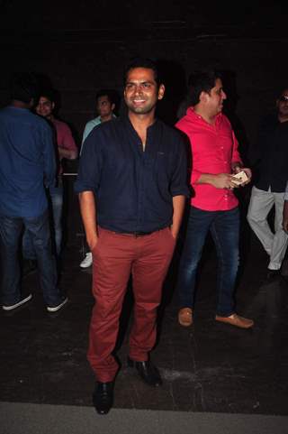 Sharib Hashmi at the Premiere of Meeruthiya Gangsters