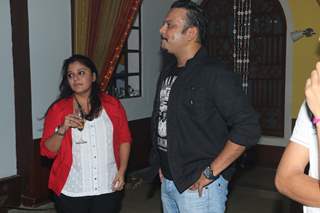 Kshitee Jog and Rahul at Siddharth Kumar Tewary's Birthday Bash