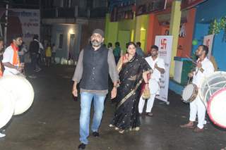 Sai Ballal and Shama Deshpande at Siddharth Kumar Tewary's Birthday Bash