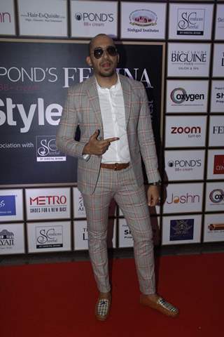 Ali Quli Mirza poses for the media at Femina Style Diva &#8203;West &#8203;Awards 2015