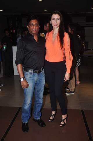 Anand Kumar and Claudia Ciesla at the Opening of the 6th Jagran Film Festival