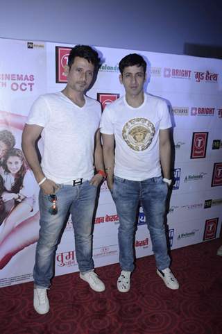 Meet Brothers pose for the media at the Trailer Launch of Ishq ne Krazy Kia Re