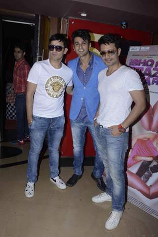 Nishant Malkani with Meet Brothers at the Trailer Launch of Ishq ne Krazy Kia Re