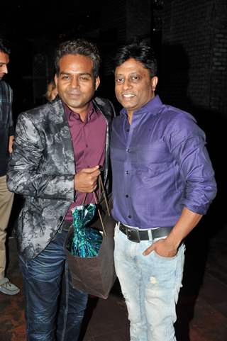 Girish Wankhede with Anand Kumar at the Birthday Bash