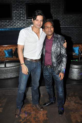 Girish Wankhede with Rahul Bhatt at the Birthday Bash