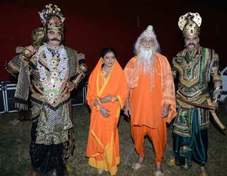 Surendra Pal, Rupa Dutta, Jitendra Singh and Ali Khan at Luv Kush - Ram Leela Dress Rehearsal