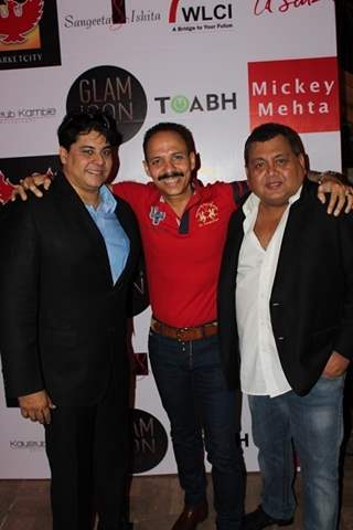 Cyrus Broacha, Mickey Mehta and Kunal Vijaykar at Glam Icon Launch