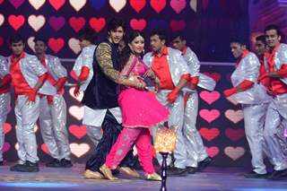 Shivin Narang and Farnaz Shetty Performs at Life OK's Special Shoot - Prem Ki Diwali