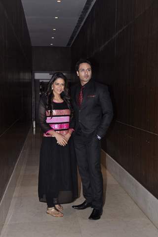 Iqbal Khan and Mona Singh at the Launch of 'Pyar Ko Ho Jane Do'