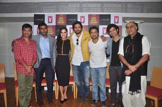 Ali Fazal and Anand Tiwari at Launch of 'Bang Baaja Baaraat' Web Series