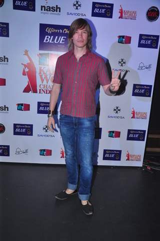 Luke Kenny at Karaoke World Championship India 2015