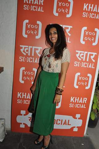 Masumeh Makhija at Launch of Khar Social