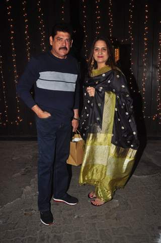 Pankaj Dheer at Shilpa Shetty's Diwali Bash